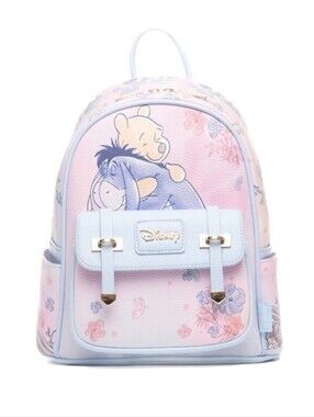 Nwt! WondaPop Disney Winnie the Pooh and Eeyore 11" vegan leather mini backpack